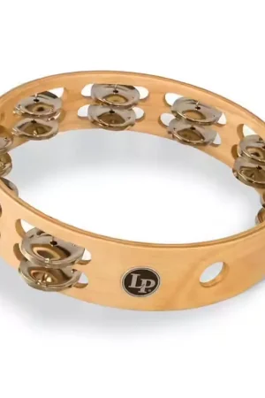 Nouveauté - Latin Percussion LP380B Tambourins Professionel LP Tambourin 2 Rangees 10