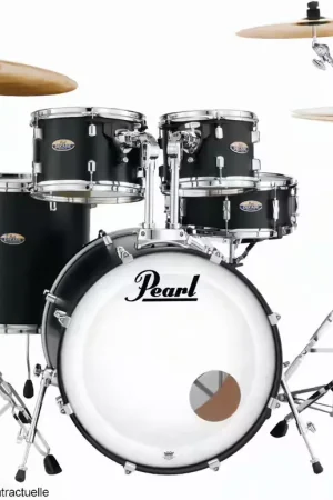 Tendance - Pearl Drums Decade Maple Studio Fusion 20 Satin Slate Black