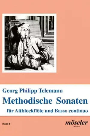 Déstockage - Moseler Telemann G. PH. - Methodische Sonaten Vol. 1 - FLB et BC