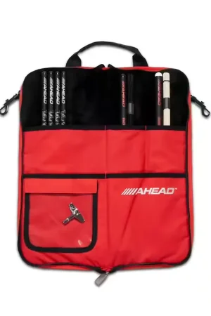Promotion - Ahead SB4 Sac Baguettes Pro Noir / Rouge Fourrure Interieure