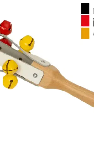 Rohema Maracas Cuir 25CM Avec 9 Grelots - 3+ - Super prix