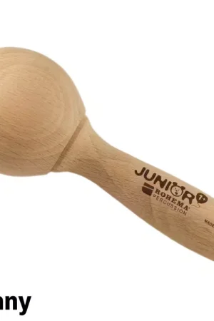 Rohema Mini Maracas Hêtre 13CM - Finition Naturelle - 1+ | Recommandé
