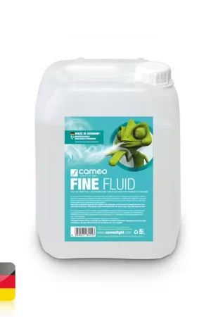 Réduction | Cameo Fine Fluid 5L - Liquide Pour Machines fume Effet De Brouillard De Densit TRS Fine et TRS Lon