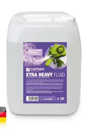 Expédition express | Cameo Xtra Heavy Fluid 10L - Liquide Pour Machines fume Forte Densit et Tenue Extrmement Longue - 1