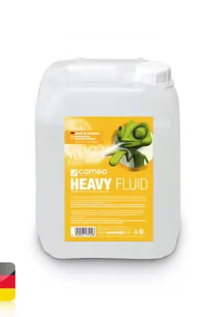 Offre spéciale - Cameo Heavy Fluid 5L - Liquide Pour Machines fume TRS Forte Densit et TRS Longue Tenue - 5 L