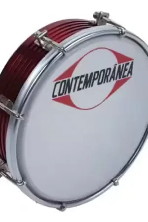 Contemporanea C-tamfrve Tamborim 6'' Frisado Alu Red 8 Tir. - Nouveauté