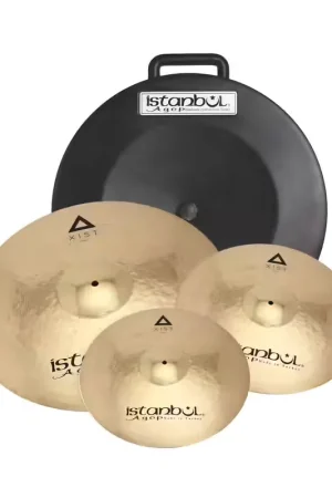 Prix doux - Istanbul Agop Xist Power Brilliant Set Pack 3 Cymbales