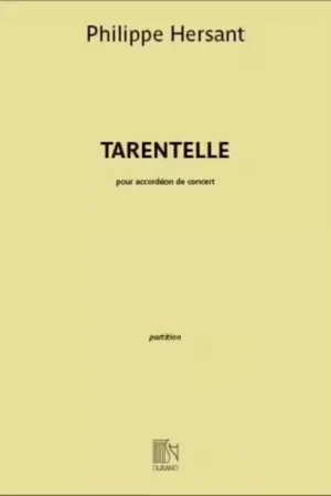 Durand Hersant Philippe - Tarentelle - Accordeon - Liquidation