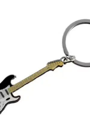 Prix bas - Fender Fender Stratocaster Keychain Black