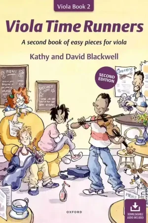 Oxford University Press Blackwell Kathy & David - Viola Time Runners + Audio - Alto | Achetez dès maintenant