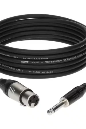 Klotz Cable Micro 10 M XLR Femelle - Jack 3P Connecteur Metal, - Bon prix