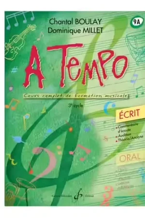 Remise supplémentaire - Billaudot Boulay & Millet - A Tempo : Écrit Vol.9a