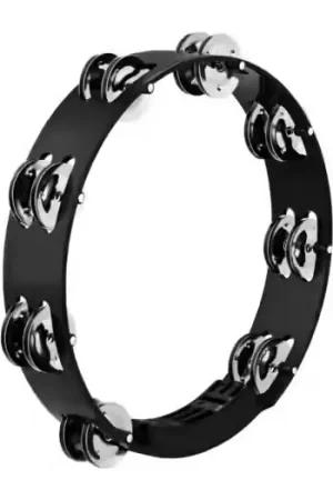Très apprécié des clients - Meinl Tambourin Abs Noir 25 CM 1 Rangee Cymbales