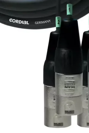 Cordial Câble Interface SUB-d/8 XLR Mâles 1,5 M - Cette semaine uniquement