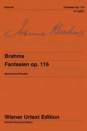 Déstockage - Wiener Urtext Edition Brahms - Fantasies Op. 116 - Piano