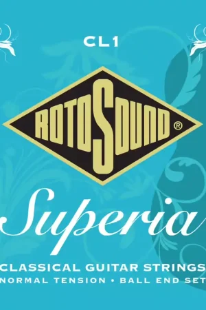 Tout nouveau - Rotosound Superia CL1 Ball End Nylon/silver Wound Set