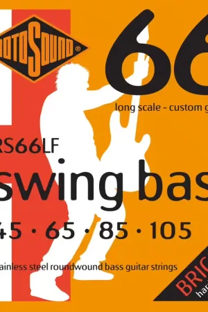 Rotosound Swing Bass 66 RS66LF Stainless Steel 45105 | Haute qualité
