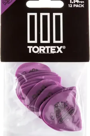 Cette semaine uniquement | Jim Dunlop 12 x 1,14mm Tortex T3