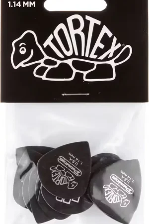 Achetez en ligne - Jim Dunlop 12 x 1,14mm Tortex Pitch Black Jazz III