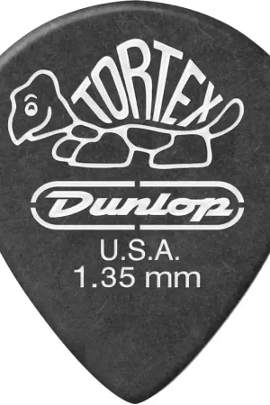 Jim Dunlop 12 x 1,35mm Tortex Pitch Black Jazz III - Commandez maintenant