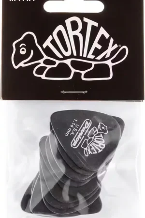 Profitez-en | Jim Dunlop 12 x 1,14mm Tortex Pitch Black