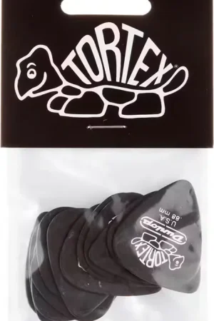 Jim Dunlop 12 x 0,88mm Tortex Pitch Black | Ajoutez au panier