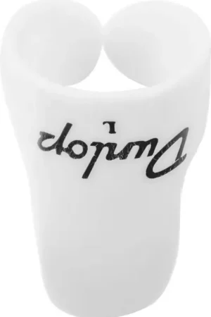 Jim Dunlop 12 x Doigts Larges Blancs - Dernière chance