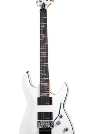 En stock - Schecter Demon 6 FR Vintage White