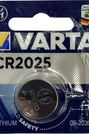 Varta Pile Lithium CR2025 (blister D'une Pile) - Disponible dès maintenant