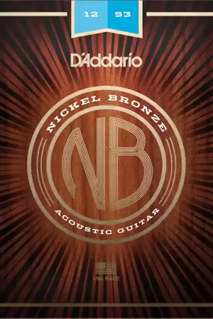 Tout juste disponible | D'addario And Co NB1253 Nickel Bronze Light 12-53