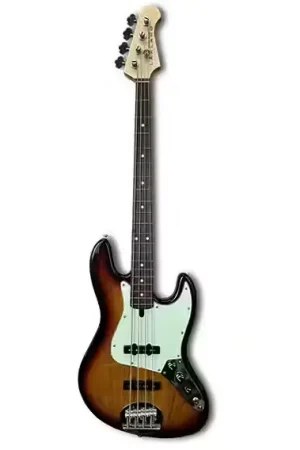 Haute qualité - Lakland Skyline 44-60 4 3-Tone Sunburst RW
