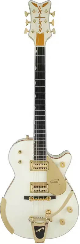 Tout juste disponible - Gretsch Guitars Penguin Professional Ebo Vintage White