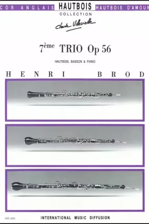 Imd Arpeges Imd Eges Brod - 7Eme Trio Op.56 - Hautbois Basson Piano | Réduction