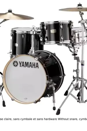 Yamaha Stage Custom Birch Bop Kit Raven Black (sans Hardware) | Top des ventes