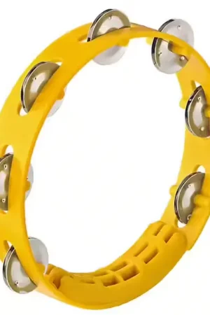 Retour gratuit - Nino Tambourin - 8" - 1 Rangee De Cymbalettes - Jaune