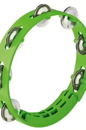 Achetez dès aujourd'hui | Nino Tambourin - 8" - 1 Rangee De Cymbalettes - Vert