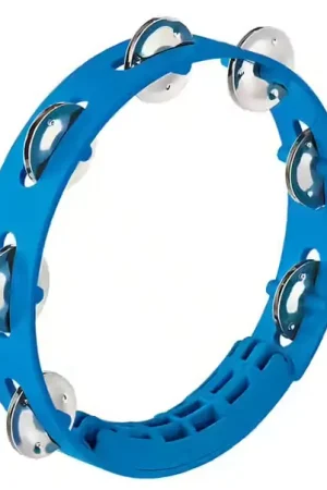 Soldes | Nino Tambourin - 8" - 1 Rangee De Cymbalettes - Bleu