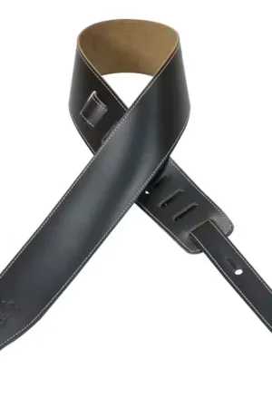 Levys 6,4 Cm Cuir Avec Coutures Decoratives Black | Super prix