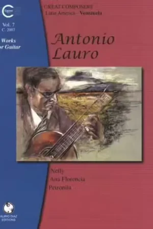 Caroni Music LAURO A. - WORKS FOR GUITAR : VENEZUELA (VOL.7) | Disponible à la commande