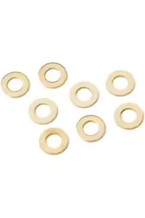 Prix doux | Fender Truss Rod Washers Vintage Guitar/Bass .204X.367 Brass (12)