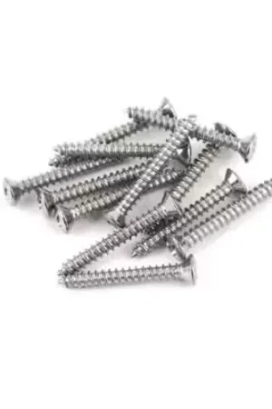Achat sécurisé | Fender Bass/Tele Bridge/strap Button Mounting Screws Phillips-Head Chrome (12)