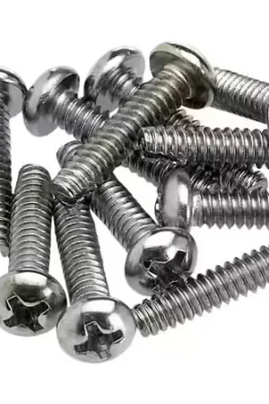 Disponible maintenant - Fender Pickup And Selector Switch Mounting Screws (12) (chrome)