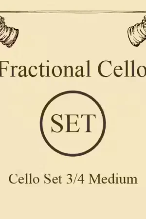 Larsen Strings Fractional 3/4 Jeu - Medium (petites Tailles) - Qualité professionnelle