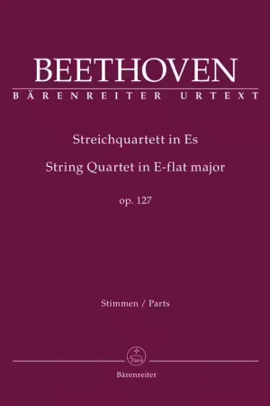 Coup de cœur des clients - Barenreiter Beethoven L.V. - String Quartet In E-flat Major Op.127