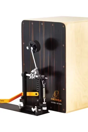 Incontournable | Ortega OSTBCJ-bu Set Cajon Stomp Box Avec Housse et Pedale