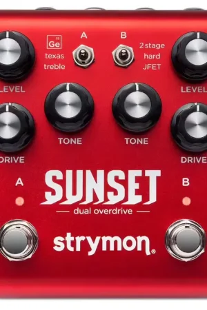 Produit tendance | Strymon Sunset Dual Overdrive
