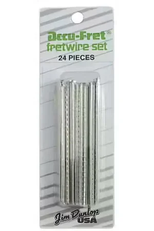 Petit prix | Jim Dunlop Tube de Frettes 6S6105 Fretwire 2 43593 Lot de 24