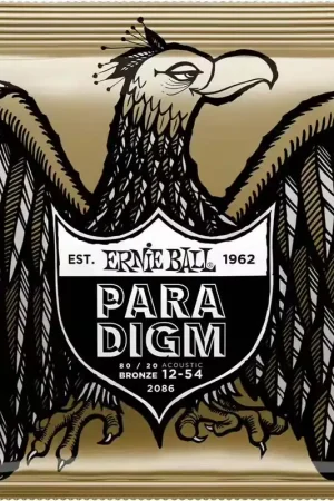 Ernie Ball 2086 Paradigm 80/20 Bronze Medium Light 12-54 - Liquidation