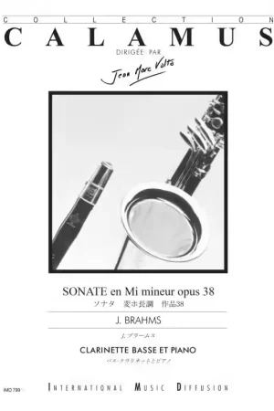 Imd Arpeges Brahms - Sonate Mi Mineur Op.38 - Clarinette Basse & Piano - Déstockage