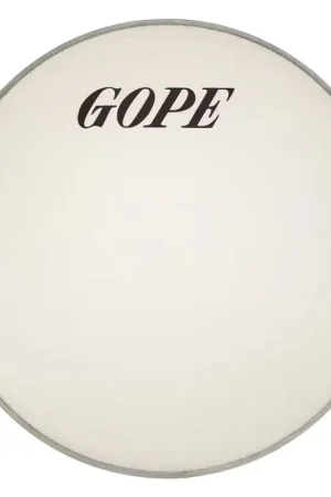 Gope Percussion HWC250-10 Peau Sablee 10" Super Nylon 0.250MM Blanche - Derniers jours